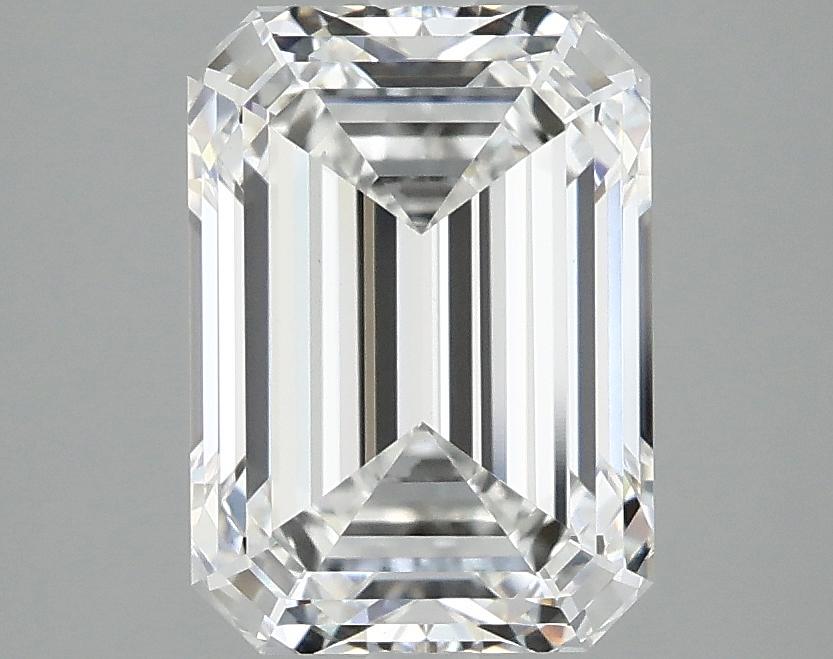 3.09 Carat Emerald Shaped Ideal Cut VS1 IGI Certified Lab Grown Diamond