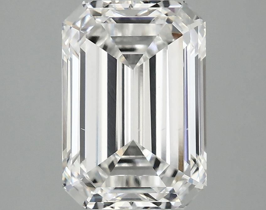 2.98 Carat Emerald Shaped Ideal Cut VS2 IGI Certified Lab Grown Diamond