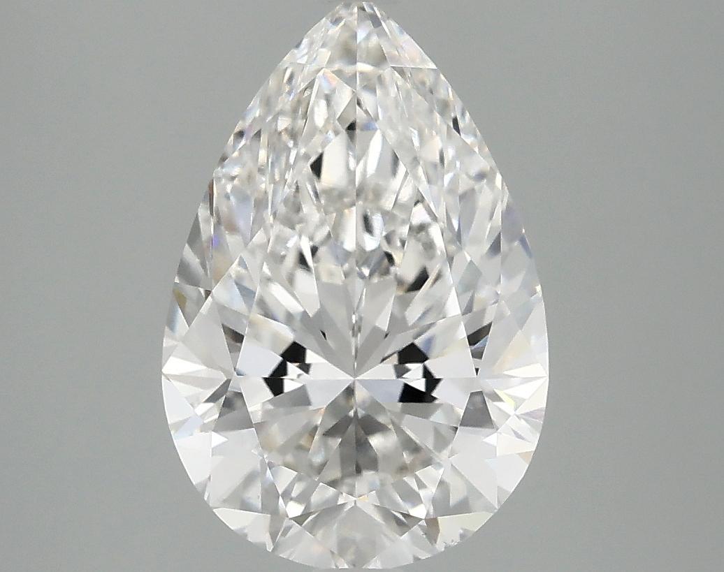 3.09 Carat Pear Shaped Excellent Cut VS1 IGI Certified Lab Grown Diamond