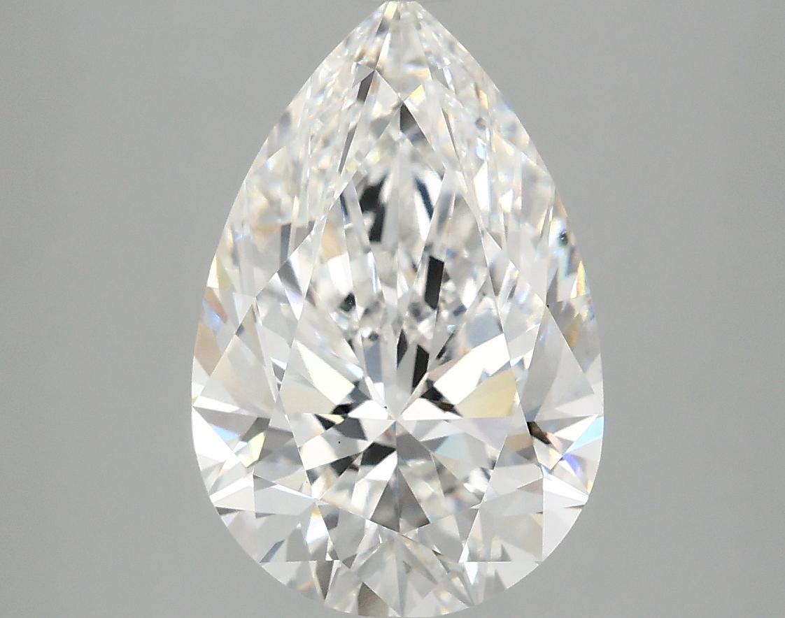 4.08 Carat Pear Shaped Excellent Cut VS1 IGI Certified Lab Grown Diamond