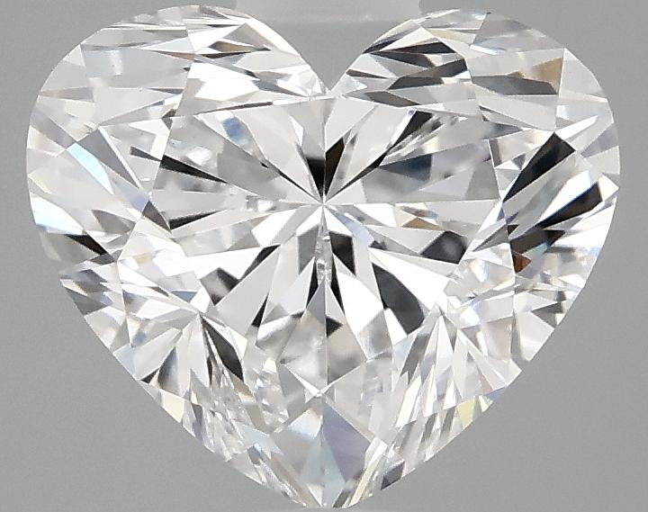 2.96 Carat Heart Shaped Excellent Cut VVS2 IGI Certified Lab Grown Diamond