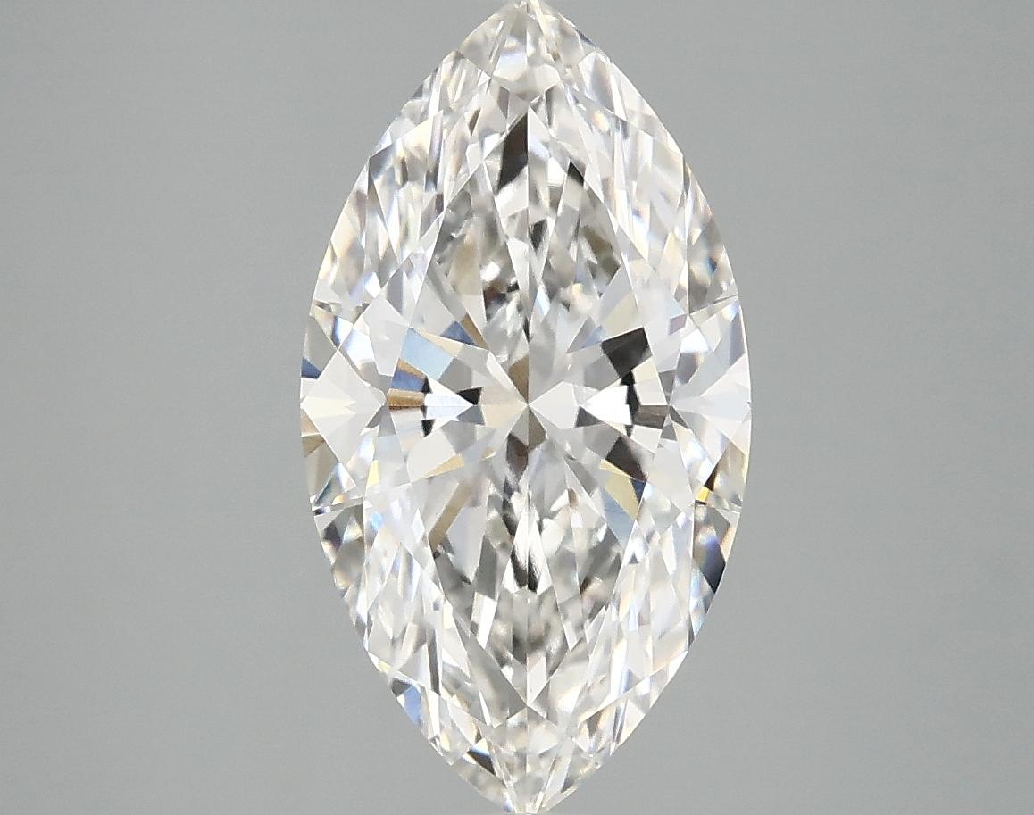 2.98 Carat Marquise Shaped Excellent Cut VVS2 IGI Certified Lab Grown Diamond