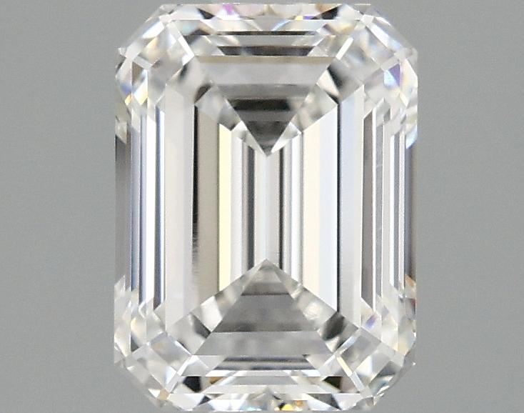 1.98 Carat Emerald Shaped Excellent Cut VVS2 IGI Certified Lab Grown Diamond