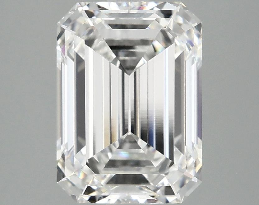 3.07 Carat Emerald Shaped Excellent Cut VVS2 IGI Certified Lab Grown Diamond