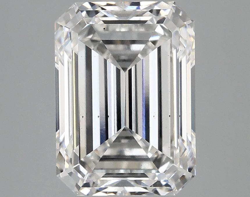 3.26 Carat Emerald Shaped Excellent Cut VS2 IGI Certified Lab Grown Diamond