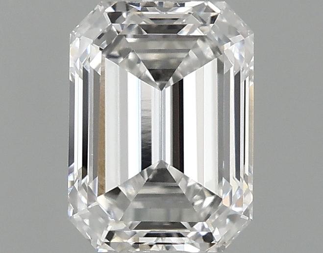 0.98 Carat Emerald Shaped Excellent Cut VVS2 IGI Certified Lab Grown Diamond
