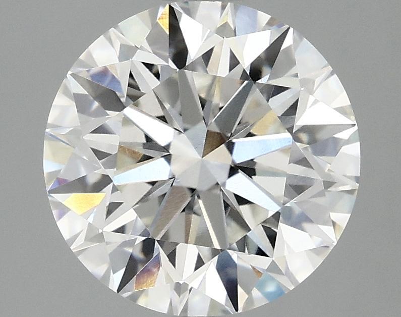 3.09 Carat Round Shaped Excellent Cut VVS2 IGI Certified Lab Grown Diamond