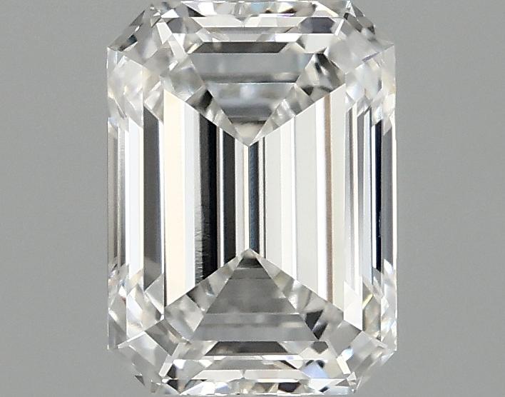 1.08 Carat Emerald Shaped Excellent Cut VVS1 IGI Certified Lab Grown Diamond