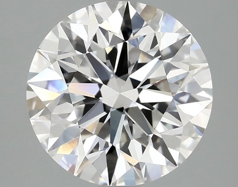 3.06 Carat Round Shaped Excellent Cut VVS2 IGI Certified Lab Grown Diamond