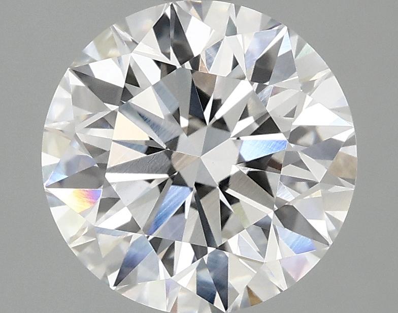 3.03 Carat Round Shaped Excellent Cut VVS2 IGI Certified Lab Grown Diamond