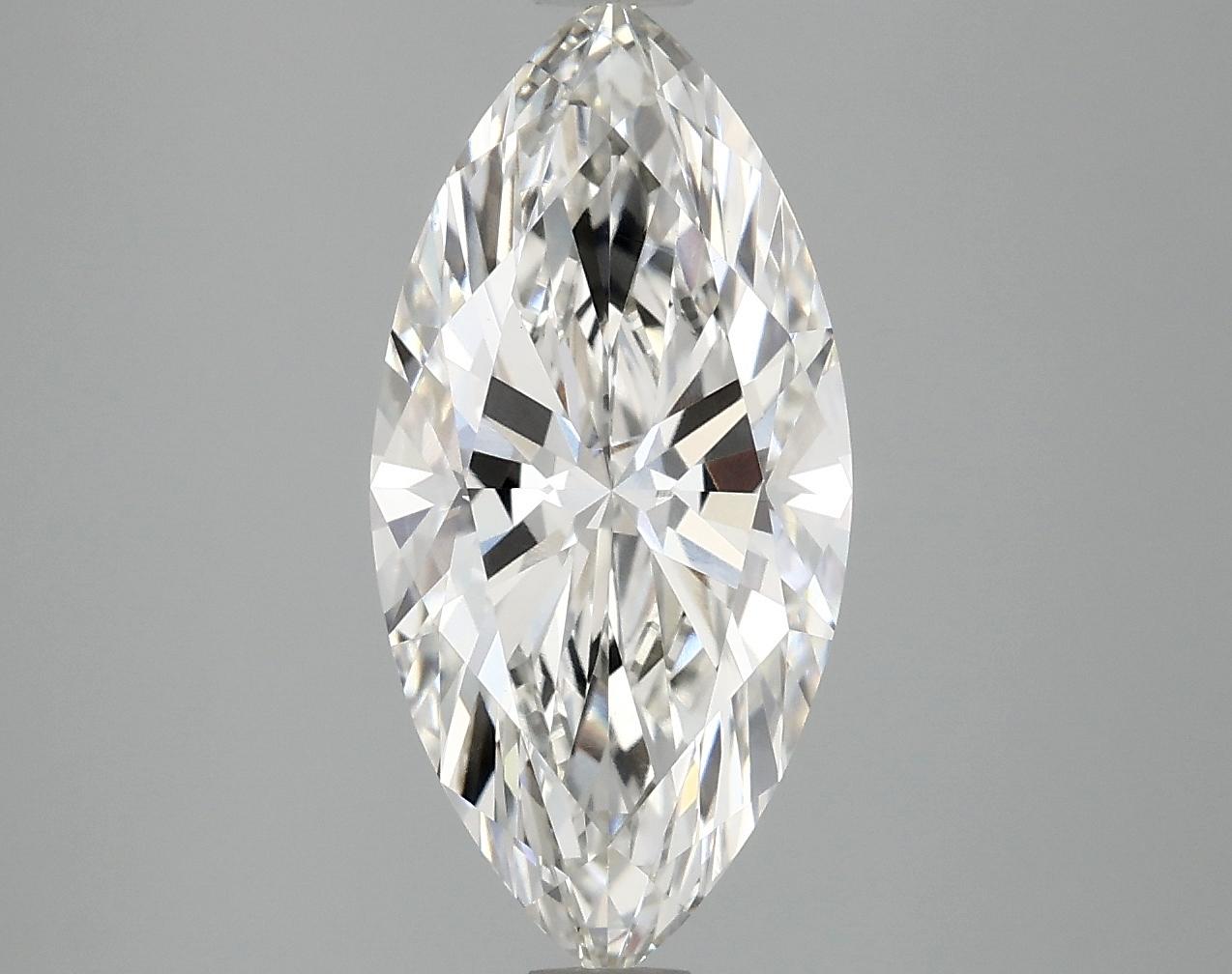 2.92 Carat Marquise Shaped Excellent Cut VS1 IGI Certified Lab Grown Diamond