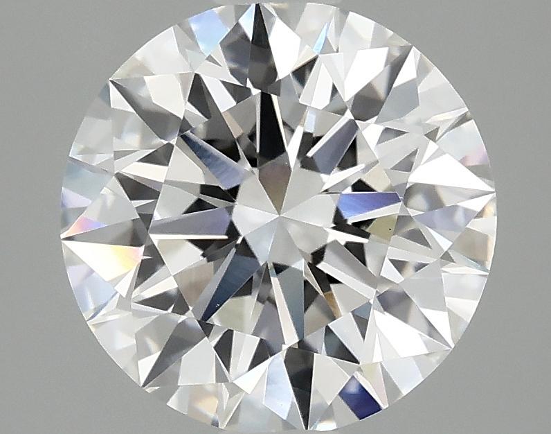 3.09 Carat Round Shaped Ideal Cut VVS2 IGI Certified Lab Grown Diamond