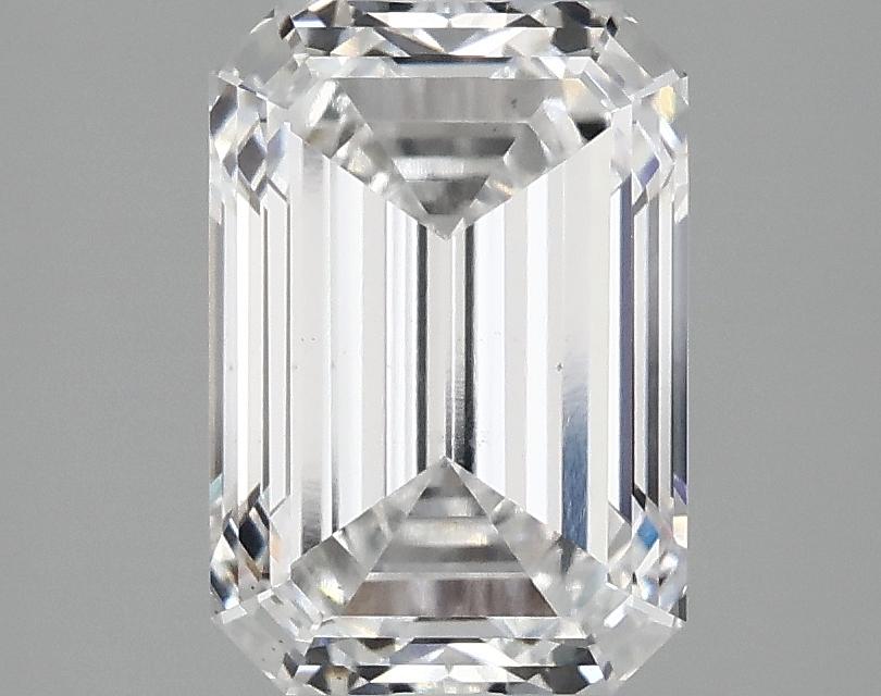 2.84 Carat Emerald Shaped Ideal Cut VS2 IGI Certified Lab Grown Diamond