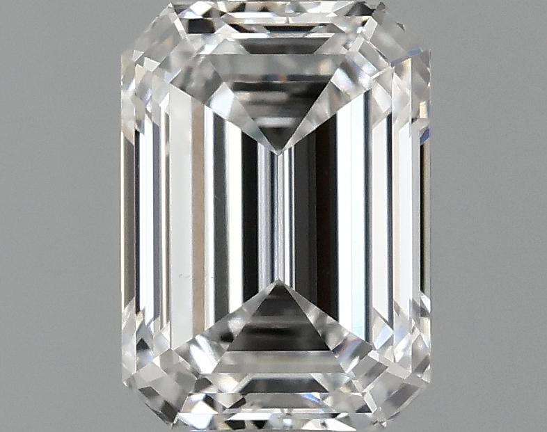 1.07 Carat Emerald Shaped Excellent Cut VVS2 IGI Certified Lab Grown Diamond