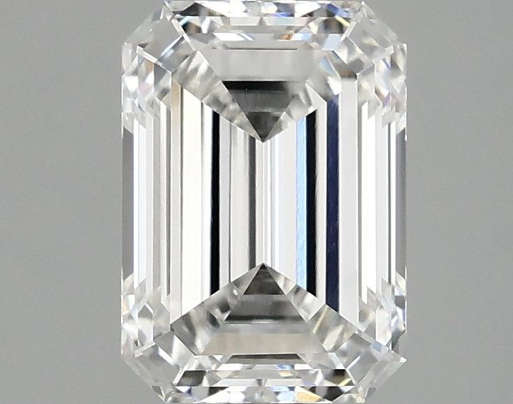2.01 Carat Emerald Shaped Ideal Cut VVS1 IGI Certified Lab Grown Diamond