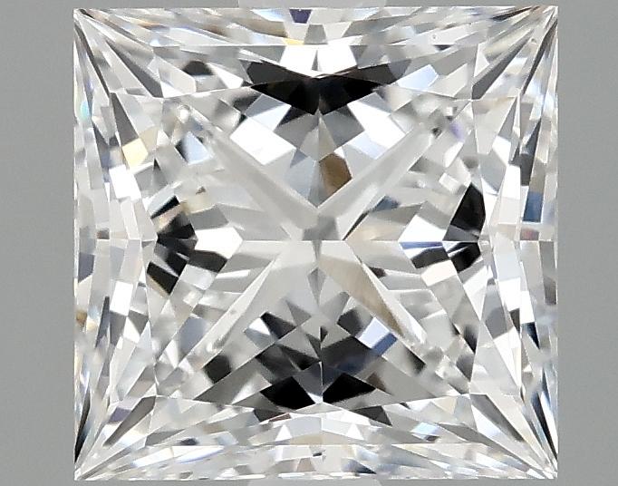 1.99 Carat Princess Shaped Ideal Cut VVS2 IGI Certified Lab Grown Diamond