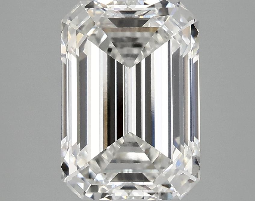 3.05 Carat Emerald Shaped Ideal Cut VVS2 IGI Certified Lab Grown Diamond