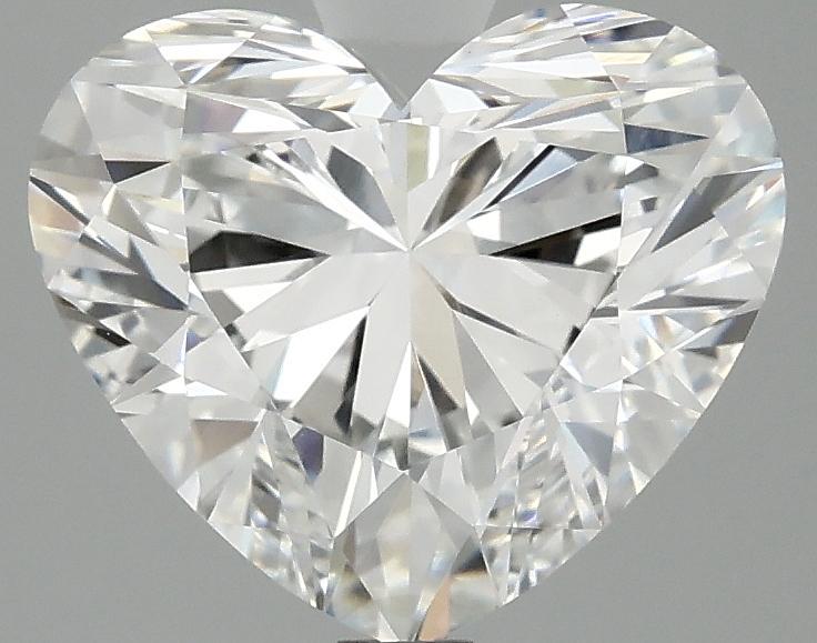 3.09 Carat Heart Shaped Excellent Cut VVS2 IGI Certified Lab Grown Diamond