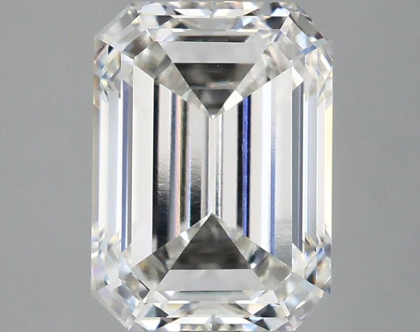 3.04 Carat Emerald Shaped Excellent Cut VVS2 IGI Certified Lab Grown Diamond