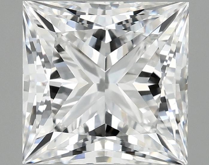 2.29 Carat Princess Shaped Ideal Cut VVS2 IGI Certified Lab Grown Diamond