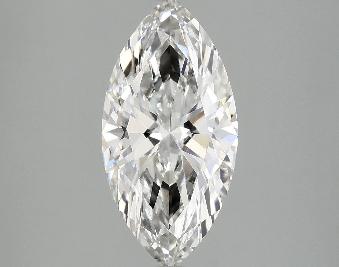 2.55 Carat Marquise Shaped Ideal Cut VVS2 IGI Certified Lab Grown Diamond