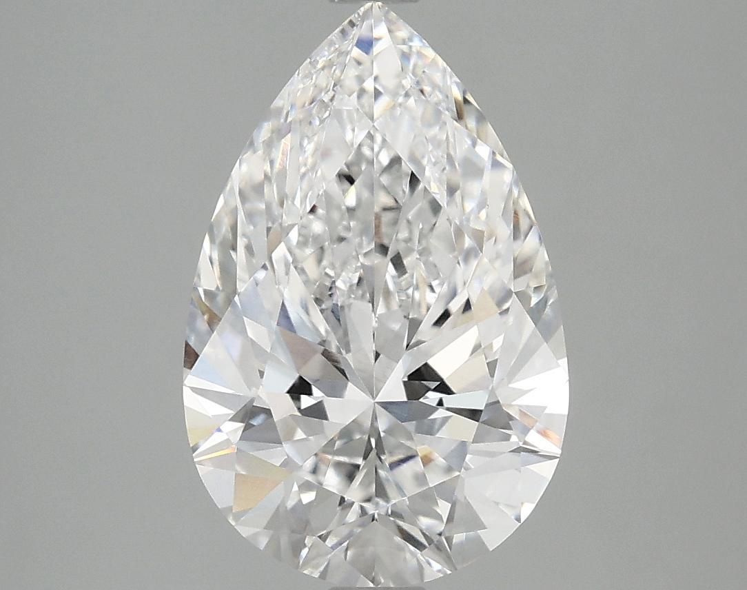 3.09 Carat Pear Shaped Excellent Cut VS1 IGI Certified Lab Grown Diamond