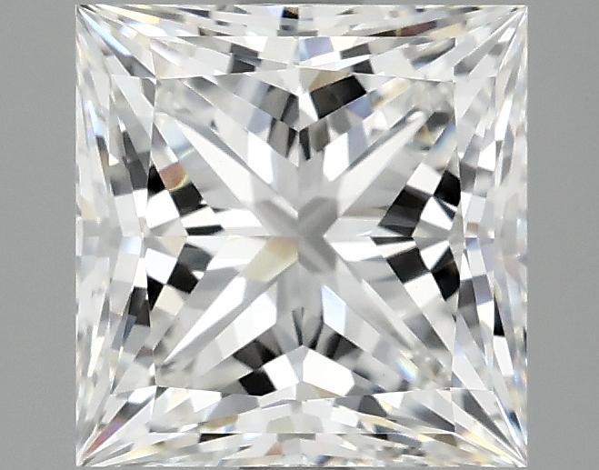 2.54 Carat Princess Shaped Ideal Cut VVS2 IGI Certified Lab Grown Diamond