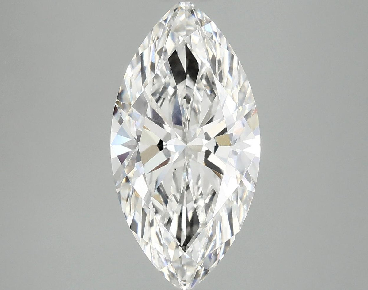 3.08 Carat Marquise Shaped Very Good Cut VS1 IGI Certified Lab Grown Diamond