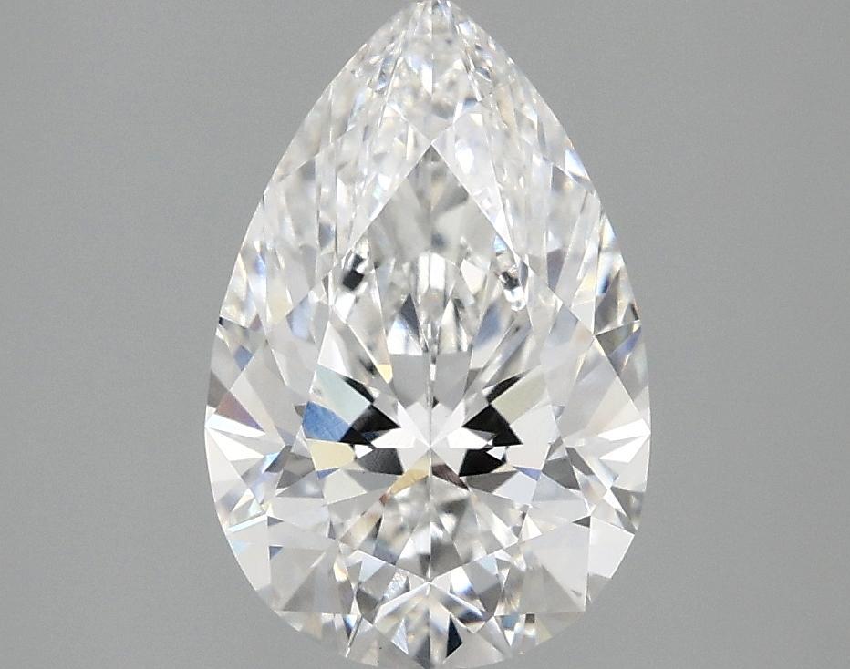 2.04 Carat Pear Shaped Excellent Cut VVS2 IGI Certified Lab Grown Diamond
