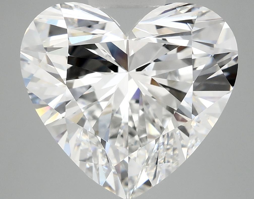 6.51 Carat Heart Shaped Ideal Cut VVS2 IGI Certified Lab Grown Diamond