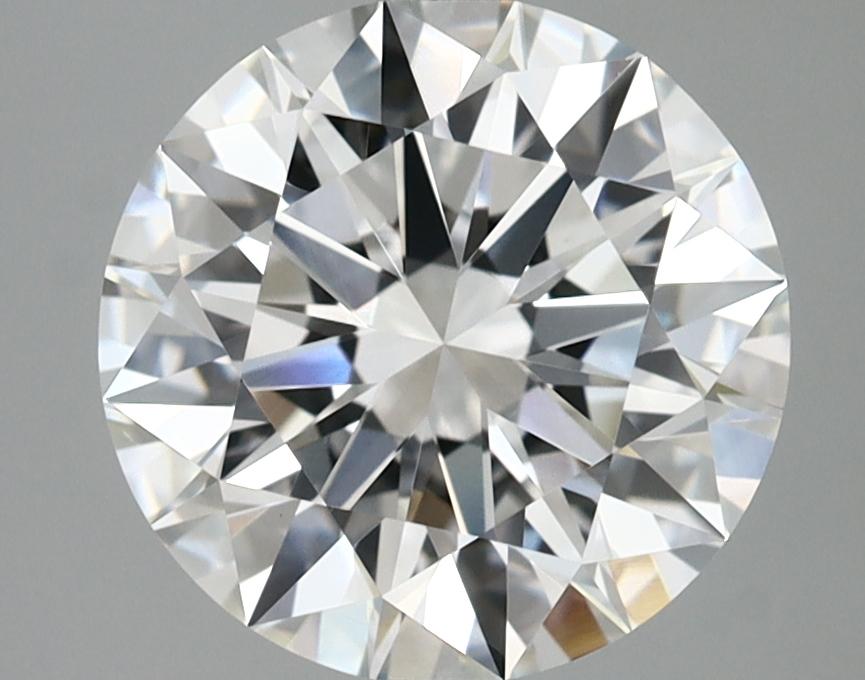 3.09 Carat Round Shaped Ideal Cut VVS2 IGI Certified Lab Grown Diamond