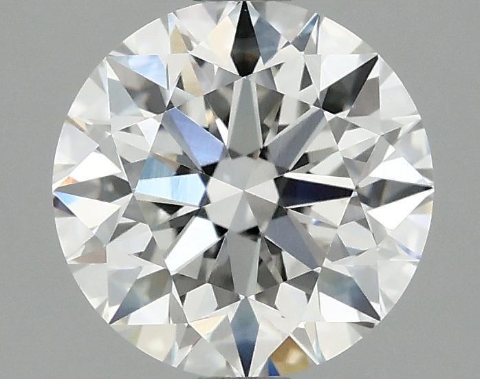 2.07 Carat Round Shaped Excellent Cut VVS2 IGI Certified Lab Grown Diamond