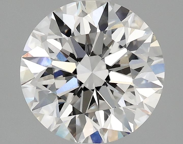 2.07 Carat Round Shaped Excellent Cut VVS2 IGI Certified Lab Grown Diamond
