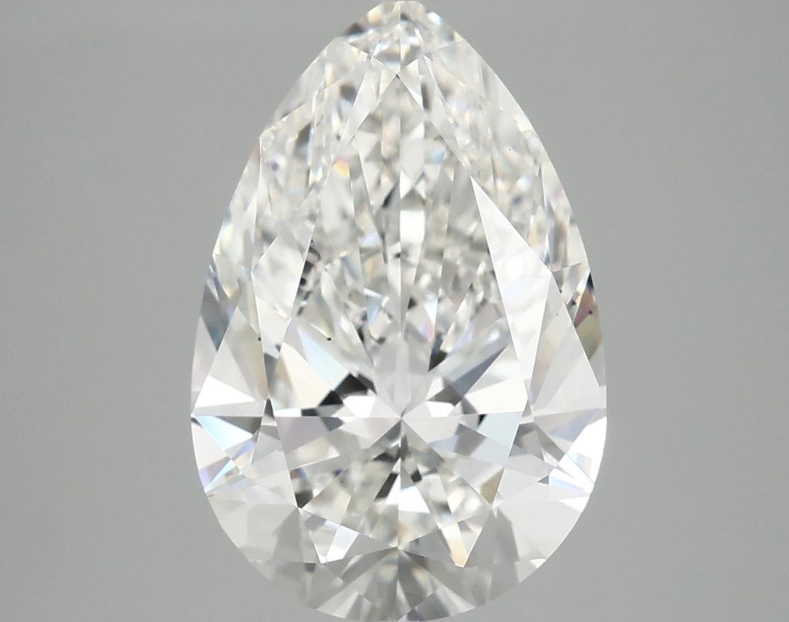 4.0 Carat Pear Shaped Excellent Cut VS2 IGI Certified Lab Grown Diamond