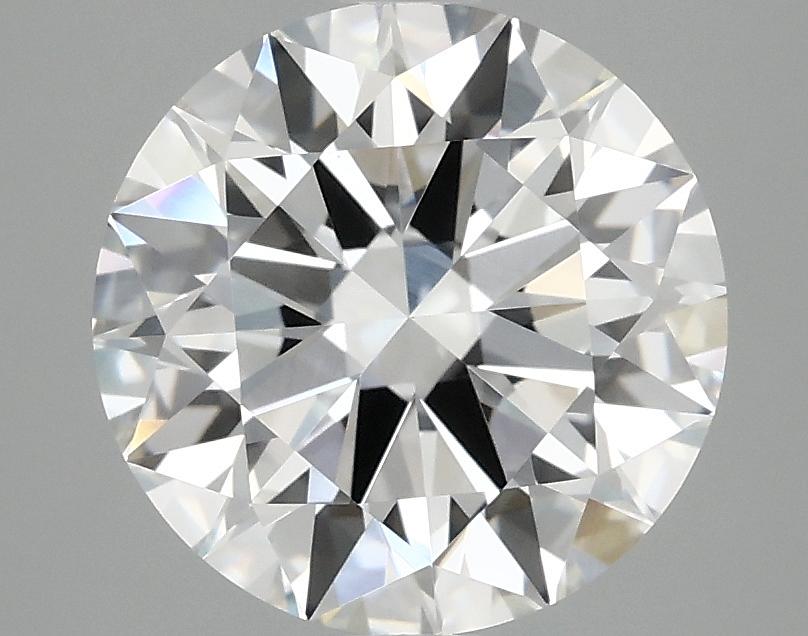 3.09 Carat Round Shaped Ideal Cut VVS2 IGI Certified Lab Grown Diamond