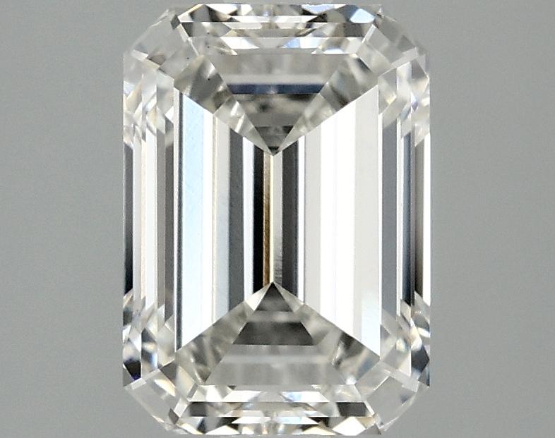 2.54 Carat Emerald Shaped Ideal Cut VS1 IGI Certified Lab Grown Diamond