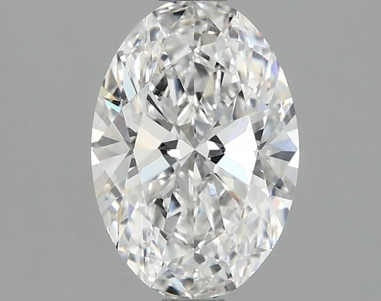 1.38 Carat Oval Shaped Ideal Cut VVS2 IGI Certified Lab Grown Diamond