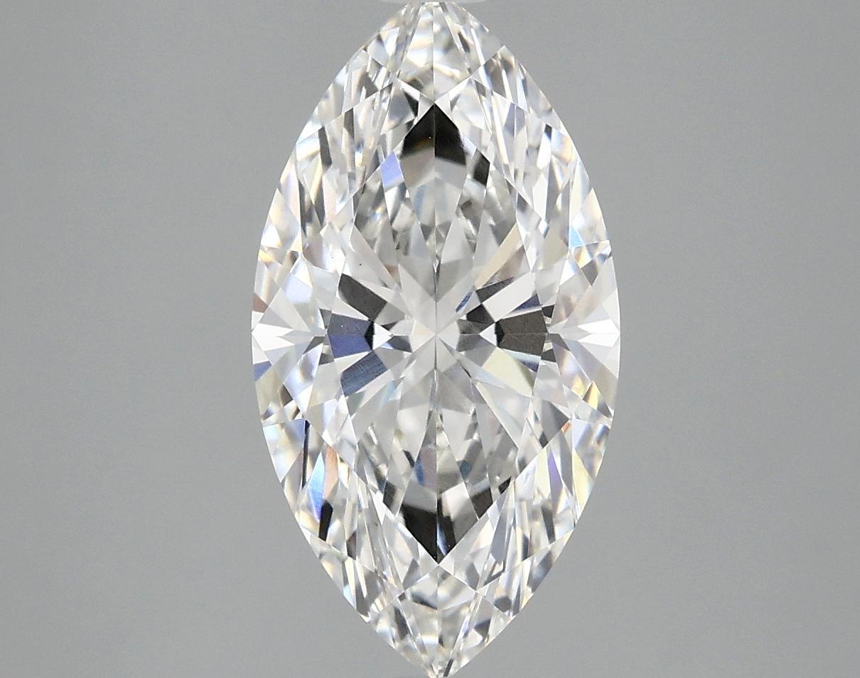 3.07 Carat Marquise Shaped Excellent Cut VS1 IGI Certified Lab Grown Diamond