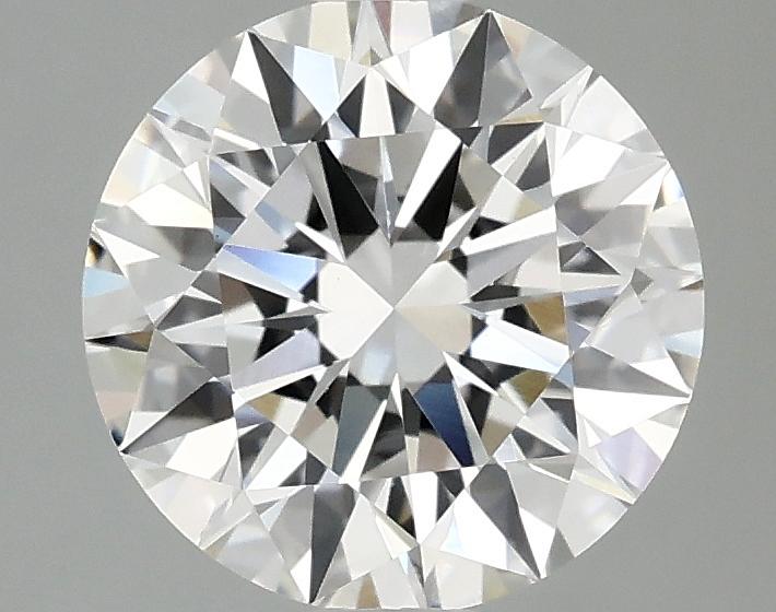 2.03 Carat Round Shaped Ideal Cut VVS2 IGI Certified Lab Grown Diamond
