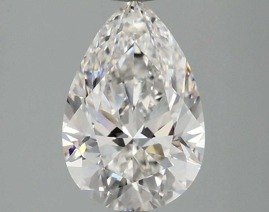 2.02 Carat Pear Shaped Excellent Cut VVS2 IGI Certified Lab Grown Diamond