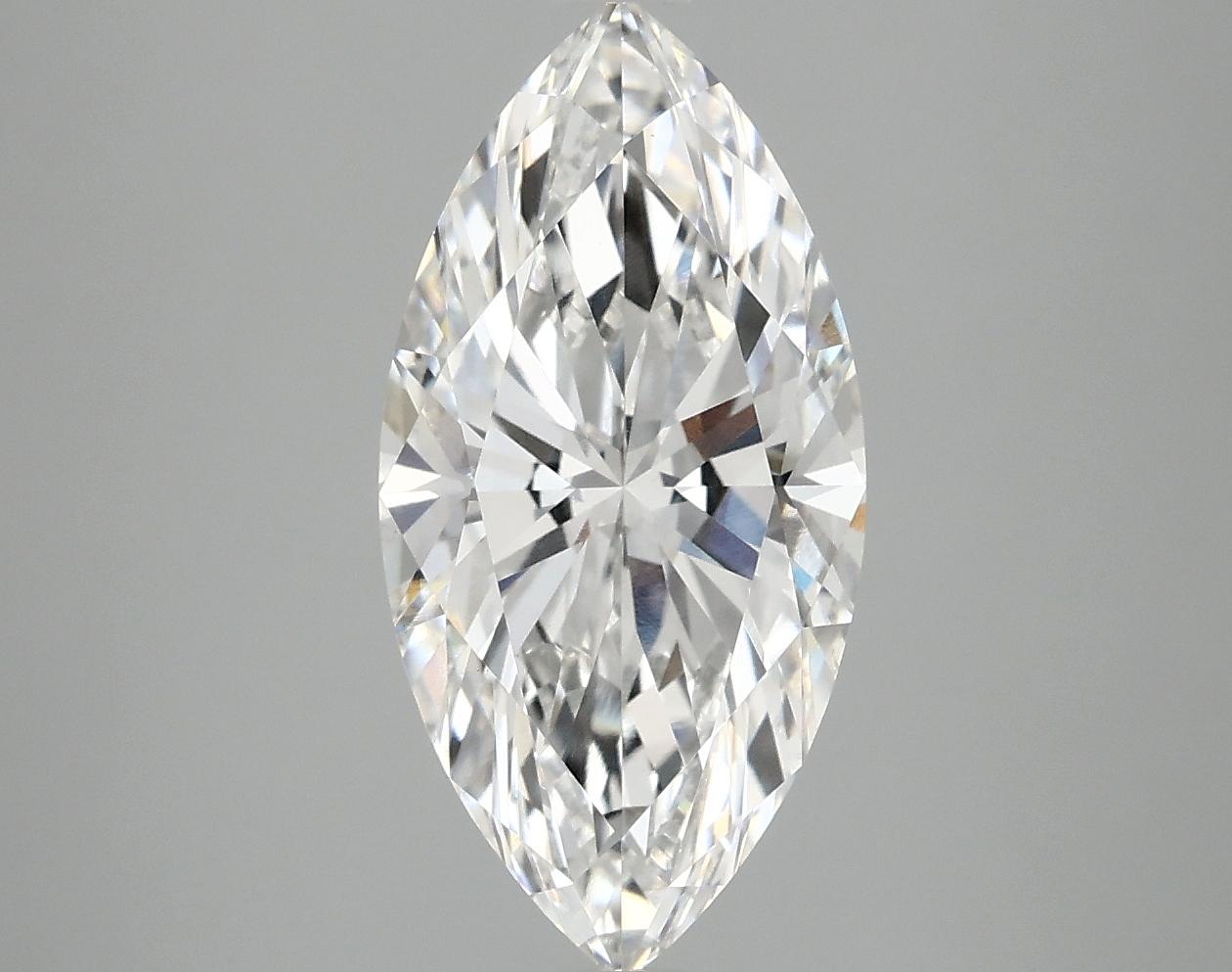 3.02 Carat Marquise Shaped Ideal Cut VS1 IGI Certified Lab Grown Diamond