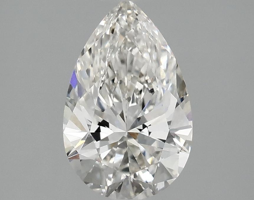 1.54 Carat Pear Shaped Ideal Cut VVS2 IGI Certified Lab Grown Diamond