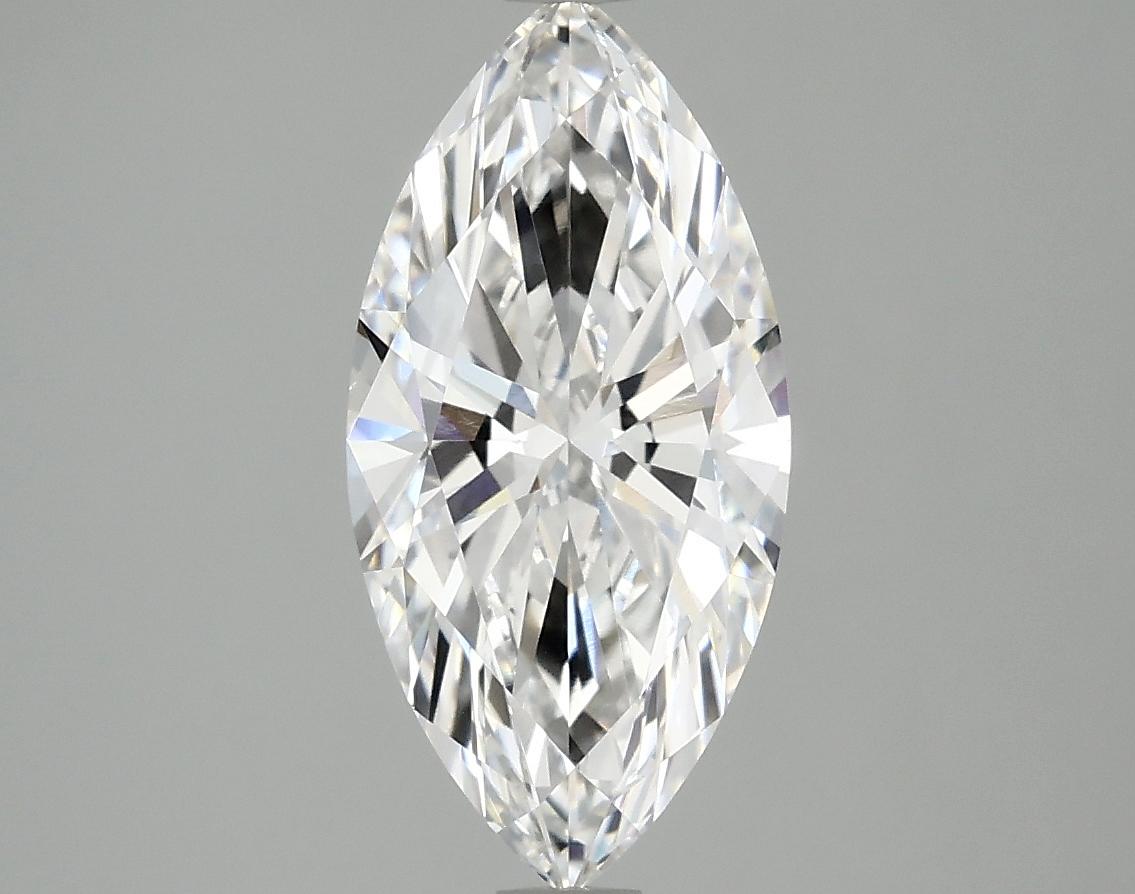 1.89 Carat Marquise Shaped Excellent Cut VVS2 IGI Certified Lab Grown Diamond