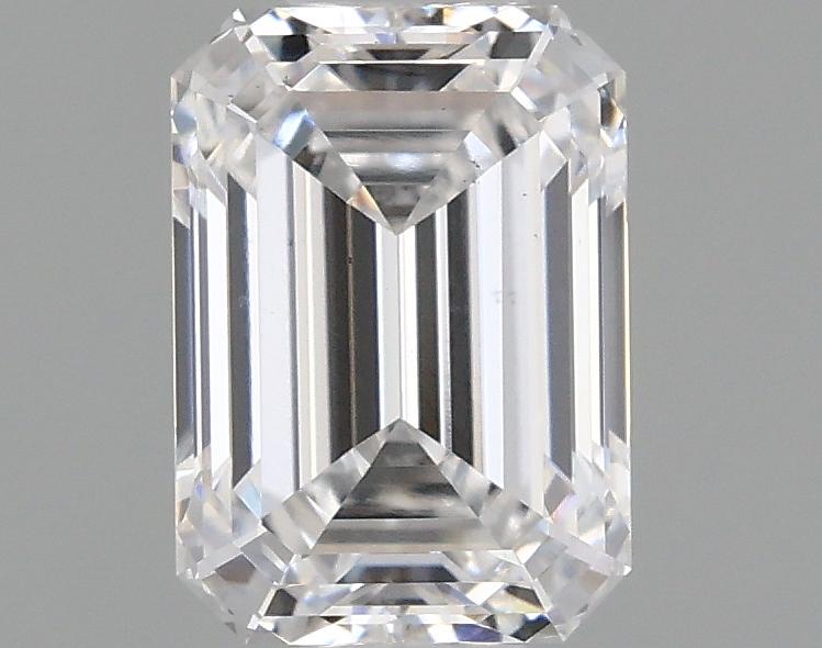 0.96 Carat Emerald Shaped Excellent Cut VS1 IGI Certified Lab Grown Diamond