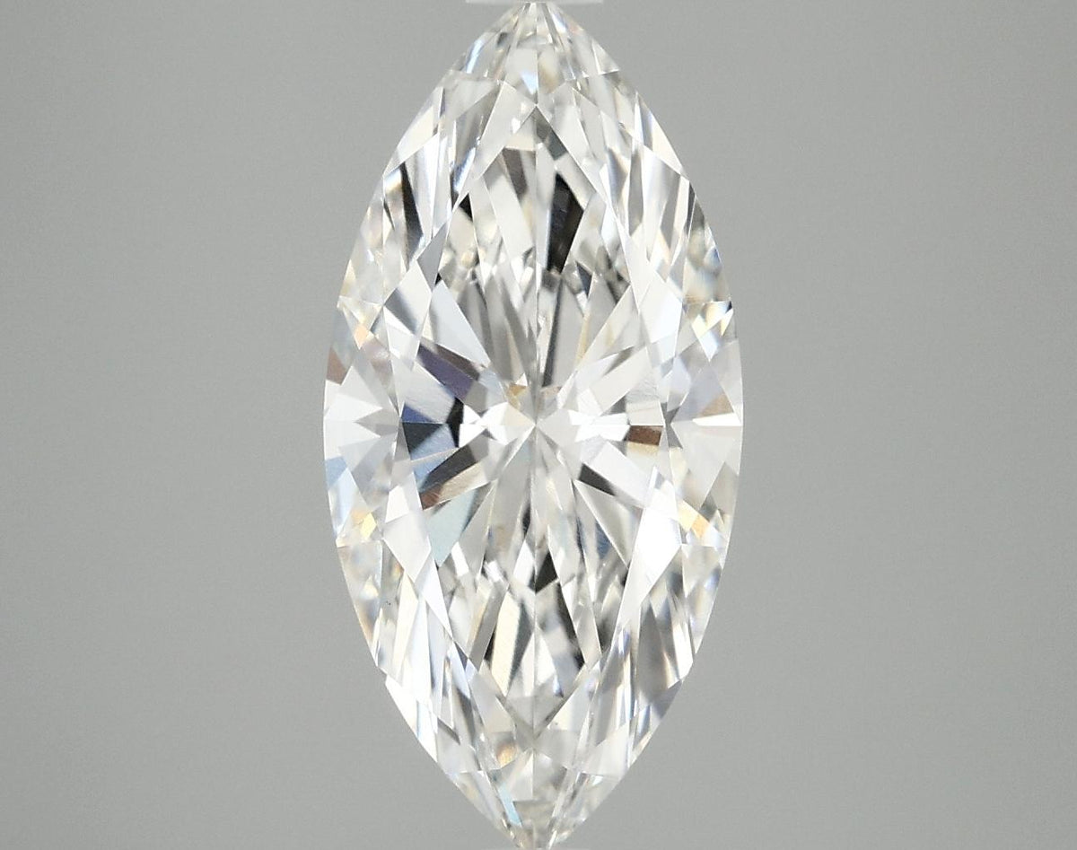 2.91 Carat Marquise Shaped Excellent Cut VVS2 IGI Certified Lab Grown Diamond