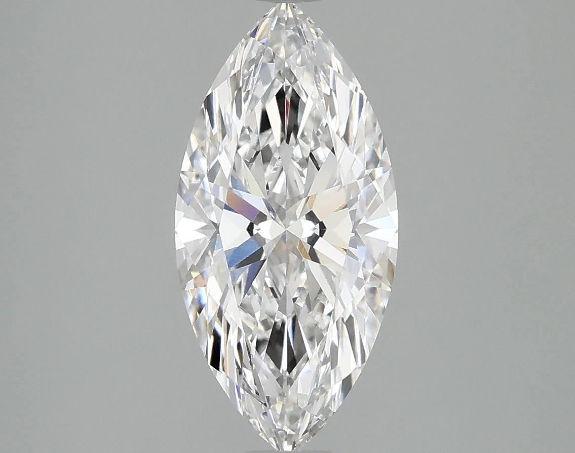 2.06 Carat Marquise Shaped Excellent Cut VVS2 IGI Certified Lab Grown Diamond