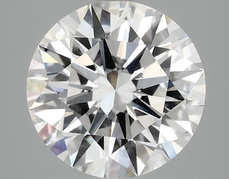 3.04 Carat Round Shaped Ideal Cut VVS2 IGI Certified Lab Grown Diamond