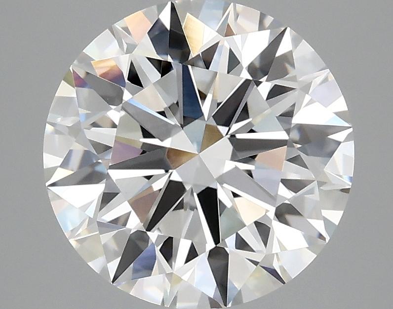 3.09 Carat Round Shaped Ideal Cut VVS2 IGI Certified Lab Grown Diamond