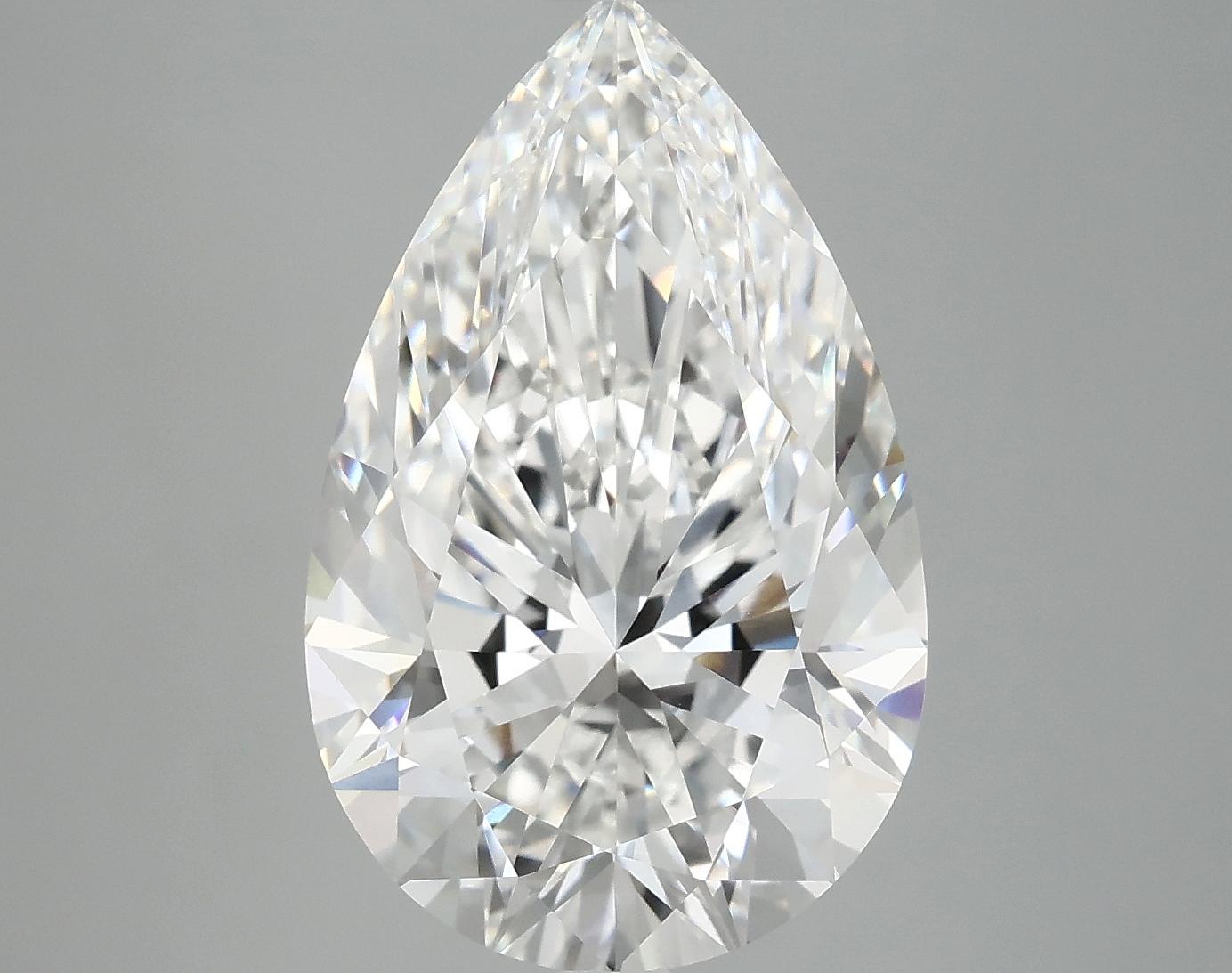 6.69 Carat Pear Shaped Ideal Cut VS1 IGI Certified Lab Grown Diamond