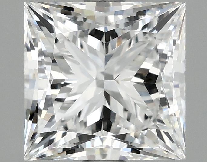 2.04 Carat Princess Shaped Ideal Cut VVS2 IGI Certified Lab Grown Diamond